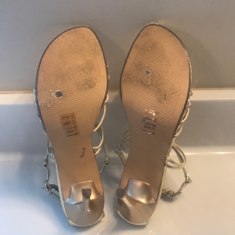 Michael Antonio stiletto sandals SZ 7 - Picture 6 of 7